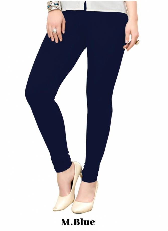 Regular Wear Plain Cotton Leggings Wholesale Collections